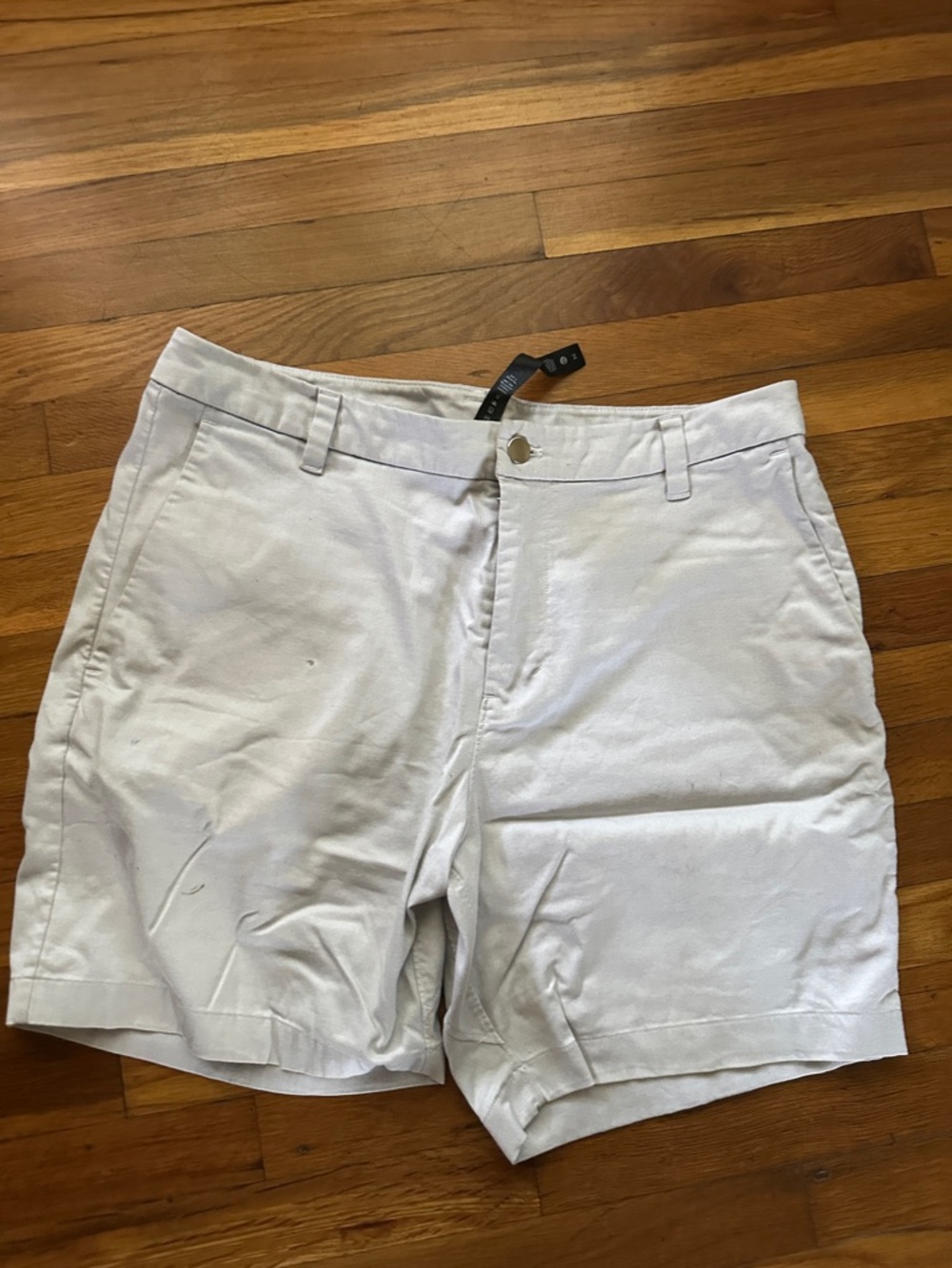 Casual Light Gray Women's Shorts